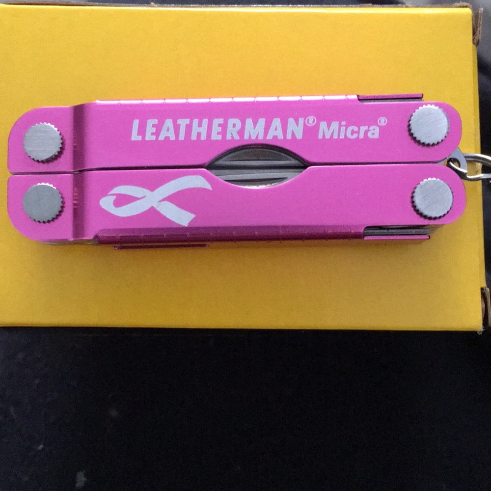 Pink Leatherman micra